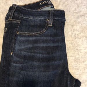 Solid no ripped jeans